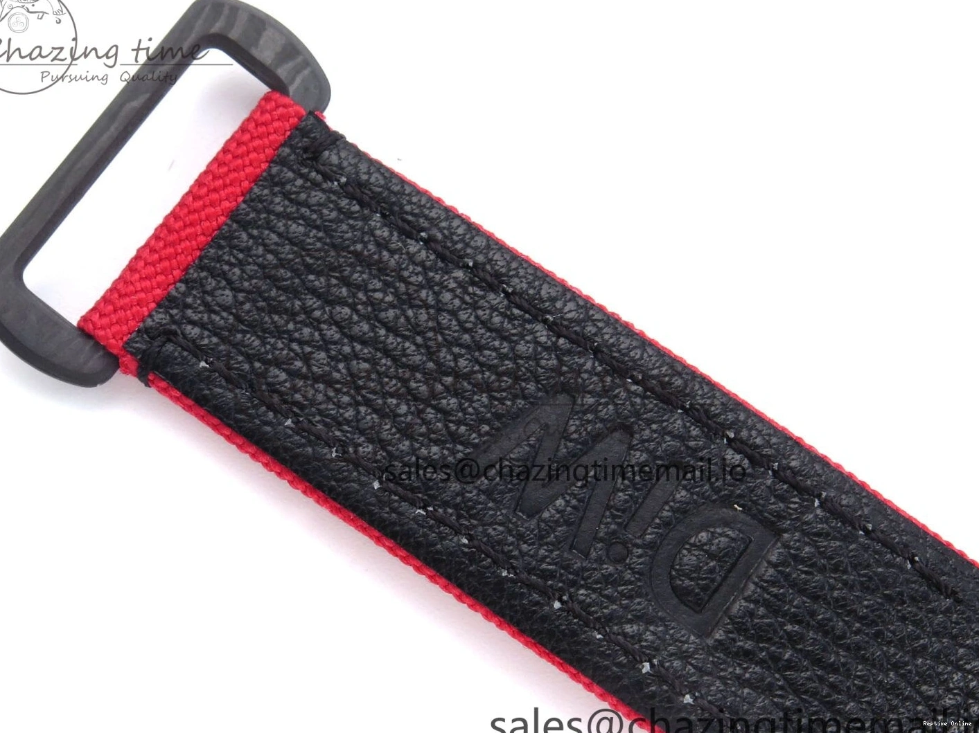 0405 Daytona Diw 40mm N6F 1:1 Best Edition Gray Skeleton Dial Red Nylon Strap DD Original 900